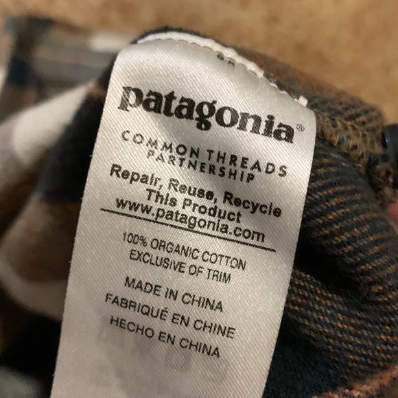 Patagonia Brown Plaid Button Down Shirt - Picture 4 of 4